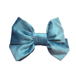 Lazo Doble P –  Velvet Turquesa