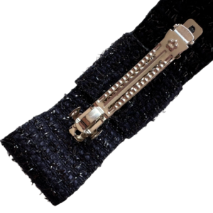 Lazo acordeón – Tweed Azul