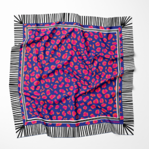 Pañuelo Pequeño – Animal print electric jungle