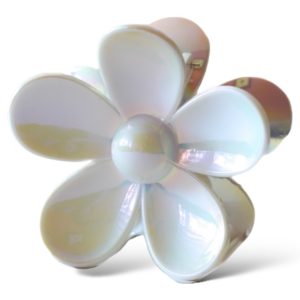 Gancho Margarita – Blanco iridiscente