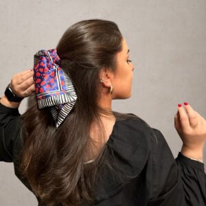 Sqrunchie – Animal Print Electric Jungle