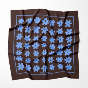 Pañuelo Pequeño – Azure Bloom